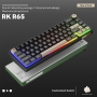Tastatura mecanica gaming Royal Kludge, 65 taste, hotswap, RGB, chartreuse switch, RKR65-PHANTOM