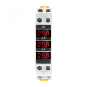 Releu digital trifazic SINOTIMER, pentru sina tablou DIN, SDM010HZ