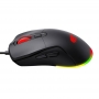 Mouse gaming Havit, cu fir, RGB, 7200 DPI, negru, INN-049394