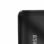 Dudao K65 Powerbank cu afisaj USB-A / USB-C 20000mAh 65W - Negru