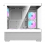 Carcasa computer Darkflash DS900 AIR, contine 6 ventilatoare ARGB, 120mm, porturi SSD, HDD, alb, INN-058817