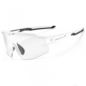 Rockbros 10172 ochelari fotocromici UV400 pentru ciclism - alb