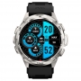 Smartwatch KOSPET T3 ULTRA , 1.43" AMOLED, GPS, 170 moduri sport, waterproof, apelare telefonica, busola, altimetru, silver