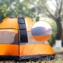 Kit camping, pescuit, vacanta Pyramid, compus din panou solar pliabil 20W cu 2 USB si Power Bank 30000 mAh cu 3 x USB