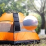Kit camping, pescuit, vacanta Pyramid, compus din Panou solar pliabil 22W cu 2 USB si Power Bank 30000 mAh cu 3 x USB