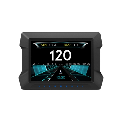 Aparat diagnosticare si afisaj bord, OBD2, GPS de tip HUD, head up display, diagnostic OBDⅡ și inclinometru, vitezometru digital