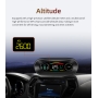 Aparat diagnosticare si afisaj informatii bord, OBD, GPS, HUD, 4X4, inclinometru, Off-Road GPS tracker, vitezometru, P18