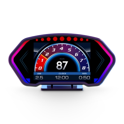 Aparat diagnosticare si afisaj informatii bord, OBD, GPS, inclinometru, vitezometru digital, P3