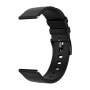 Curea Smartwatch 22 mm, silicon, negru