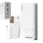 Powerbank Romoss SENS8F, 30000mAh, 22,5W, litiu-polimer, alb