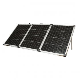 Panou solar fotovoltaic monocristalin 240W, pliabil tip valiza, cu regulator de tensiune 12V, 20A