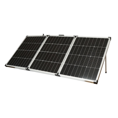 Panou solar fotovoltaic monocristalin 240W, pliabil tip valiza, cu regulator de tensiune 12V, 20A