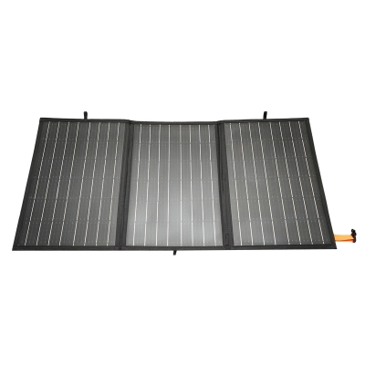 Panou solar fotovoltaic 100W, pliabil, camping , drumetii, vancata, cu regulator de tensiune 22V, 5A, Made in Germany