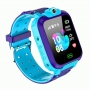 Smartwatch pentru copii XO, SIM,  H100, 1.44 inch, 300 mAh, compatibil cu Android, iOS, albastru