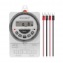 Timer digital SINOTIMER, interval de 1 secunda, 250Vac/10Amp, 50/60Hz, TM6331H2-30D