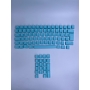 Set 104 butoane Royal Kludge PBT Keycaps, 104 taste, switch compatibile Cherry MX, layout US, albastru, KC-40