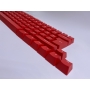 Set 104 butoane Royal Kludge PBT Keycaps, 104 taste, switch compatibile Cherry MX, layout US, rosu, KC-43