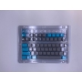 Set 104 butoane Royal Kludge PBT Keycaps, 104 taste, switch compatibile Cherry MX, layout US, gri/albastru KC-39