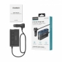 Incarcator auto 2x USB-C PD 1x USB-A QC 3x priza bricheta Choetech TC0021- negru