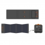 Choetech SC008-V2 încărcător solar pliabil 120W 1x USB-C 1x USB-A, negru, HRT-121213