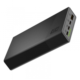 Power Bank Green Cell, PBGC03S, 20000mAh, 22,5W, negru, INN-065465