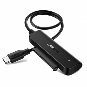 Adaptor Ugreen 2.5 '' SATA III 3.0 HDD SSD - USB Type C 3.2 Gen 1 (SuperSpeed USB 5 Gbps) adaptor negru (70610 CM321)