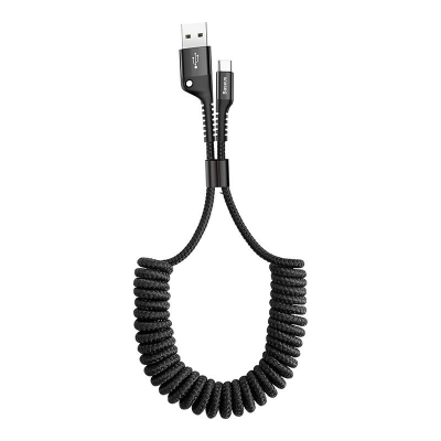 Cablu USB-C cu arc, Baseus, 1m 2A (negru)