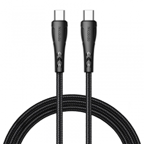 Cablu USB-C la USB-C Mcdodo CA-7641, PD 60W, 1,2 m (negru)