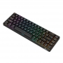 Tastatura mecanica fara fir Royal Kludge RK837 RGB, comutator maro (negru)