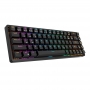 Tastatura mecanica fara fir Royal Kludge RK837 RGB, comutator maro (negru)