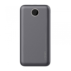 Powerbank LDNIO PQ10, 2xUSB, 22,5 W, 10000 mah (gri)