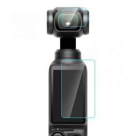 Lentila din sticla temperata si protectie pentru ecran DJI OSMO Pocket 3