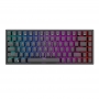 Tastatura mecanica fara fir Royal Kludge RK84 RGB, comutator maro (negru)