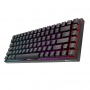 Tastatura mecanica fara fir Royal Kludge RK84 RGB, comutator maro (negru)