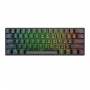 Tastatura mecanica Royal Kludge RK61 RGB, comutator maro (negru)