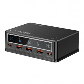 Incarcator de birou Blitzwolf BW-i9 110W PD 3xUSB-A, 2xUSB-C (negru)