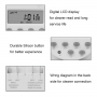 Timer digital SINOTIMER, interval de 1 secunda, 12V temporizator LCD digital programabil saptamanal 7 zile, CN101S-4