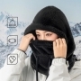 Cagula neagra unisex pentru schi si snowboard L - negru