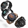 Smartwatch cu functie de raspuns la apeluri Joyroom Classic Series JR-FC2 Pro  - Gri inchis