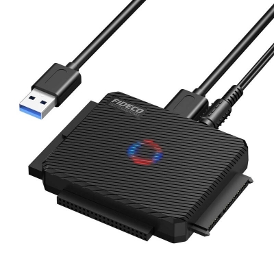 Adaptor HDD/SSD FIDECO PL03 (USB 3.0, SATA, IDE 2.5\"/3.5\")