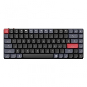 Tastatura mecanica, Keychron K3 Pro QMK/VIA fara fir Lumina de fundal alba Comutator maro (negru)