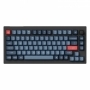 Tastatura mecanica,Keychron V1 Max QMK/VIA Knob Version Banana Switch Wireless Mechanical Keyboard (negru)