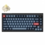 Tastatura mecanica,Keychron V1 Max QMK/VIA Knob Version Banana Switch Wireless Mechanical Keyboard (negru)