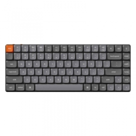 Tastatura mecanica, Keychron K3 Max QMK/VIA RGB Low-Profile Ultra-Slim Red Switch Wireless Mechanical Keyboard