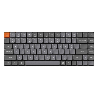 Tastatura mecanica, Keychron K3 Max QMK/VIA RGB Low-Profile Ultra-Slim Red Switch Wireless Mechanical Keyboard