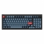 Tastatura mecanica, Keychron V5 Max QMK/VIA RGB Knob Red Switch Wireless Mechanical Keyboard (negru)