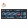 Tastatura mecanica, Keychron V5 Max QMK/VIA RGB Knob Red Switch Wireless Mechanical Keyboard (negru)