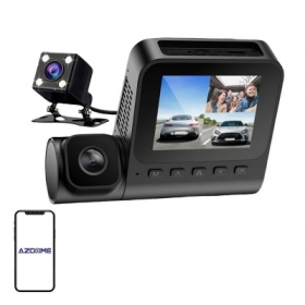 Camera auto 1080p, camera de interior 1080p si camera din spate VGA Azdome V600-3CH, senzor G