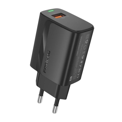 Incarcator USB-A Negru, Foneng EU64