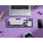 Tastatură mecanică  ROYAL KLUDGE S98 afișaj inteligent și buton, BT/2.4G/USB-C, Chartreuse Switch, 98 de taste, Berry